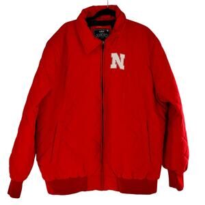 Nebraska Huskers Franchise Club Clima Quilted Full-Zip Jacket Scarlet XXL